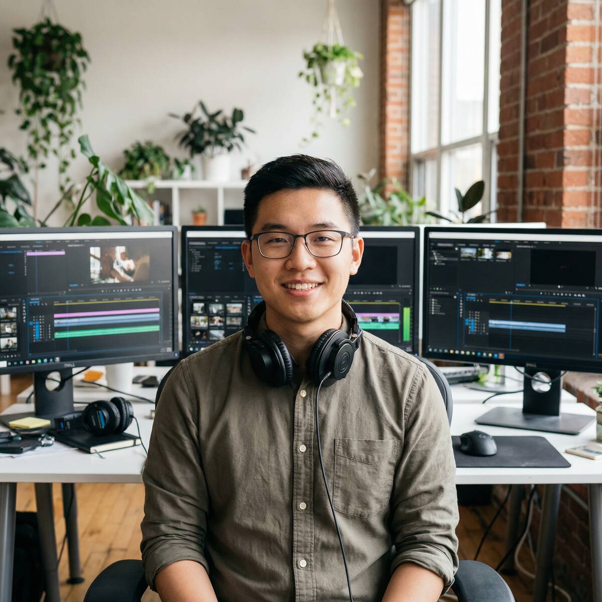 女神视频剪辑师王浩